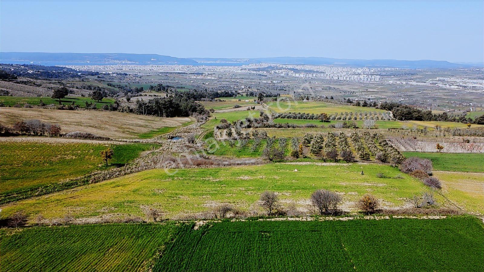 Çanakkale Merkezde Boğaz Manzaralı Yolu Suyu Olan Satılık Arazi - Görsel 19