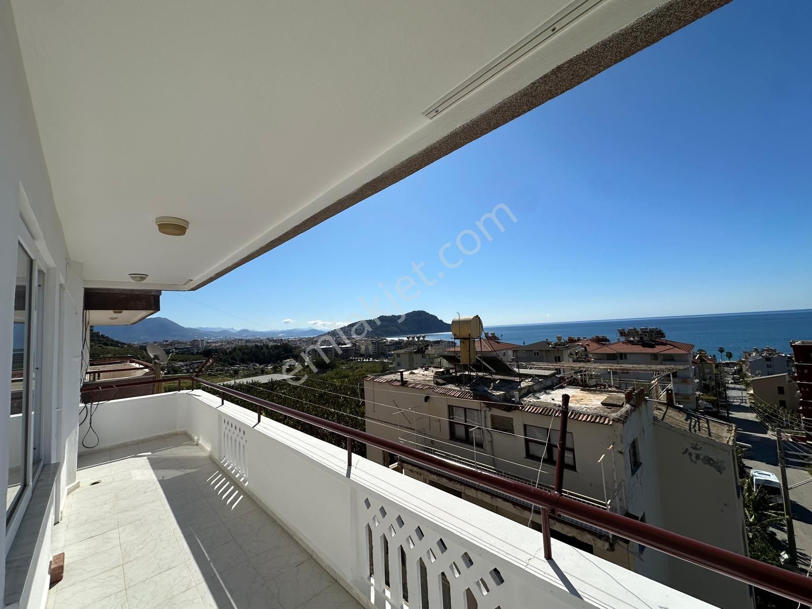 Alanya Dinek'de Kiralık Full Manzaralı 2+1 Ayrı Mutfak Daire - Görsel 20