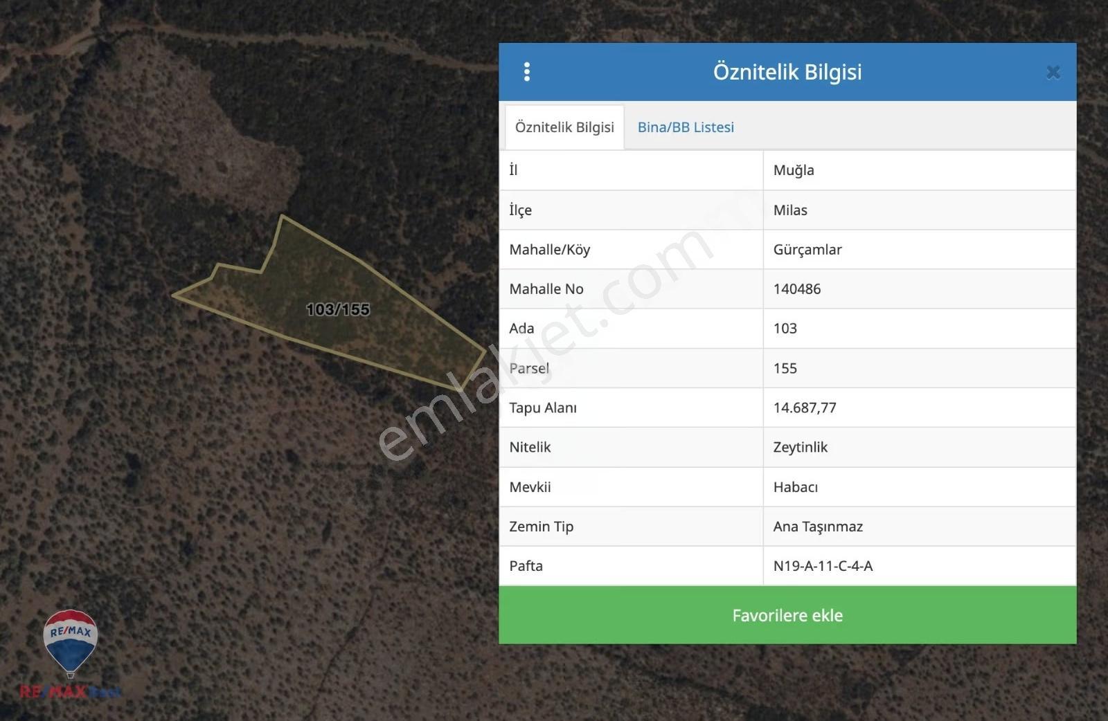 32 Muğla Milas Gürçamlar'da 14688 M2 Satılık Tarla - Görsel 7