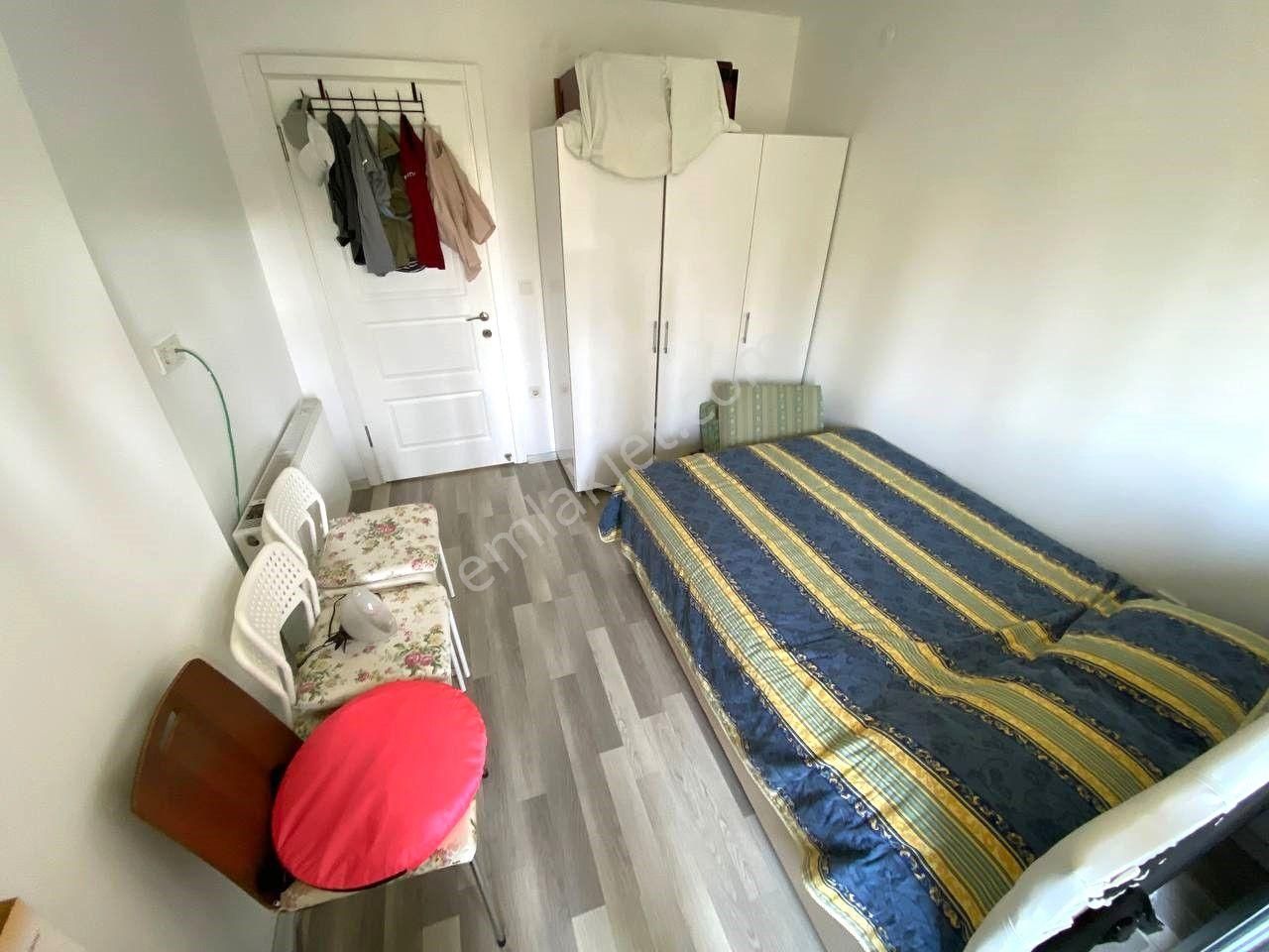 ꧁aktiften Ören'de Denize 200 Metre Ara Kat Geniş Balkonlu Havuzlu Sitede Satılık 1+1 Daire - Görsel 29