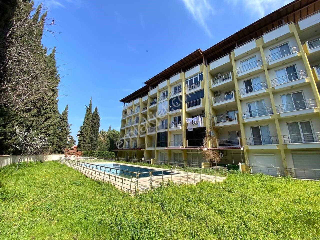 ꧁aktiften Ören'de Denize 200 Metre Ara Kat Geniş Balkonlu Havuzlu Sitede Satılık 1+1 Daire - Görsel 3