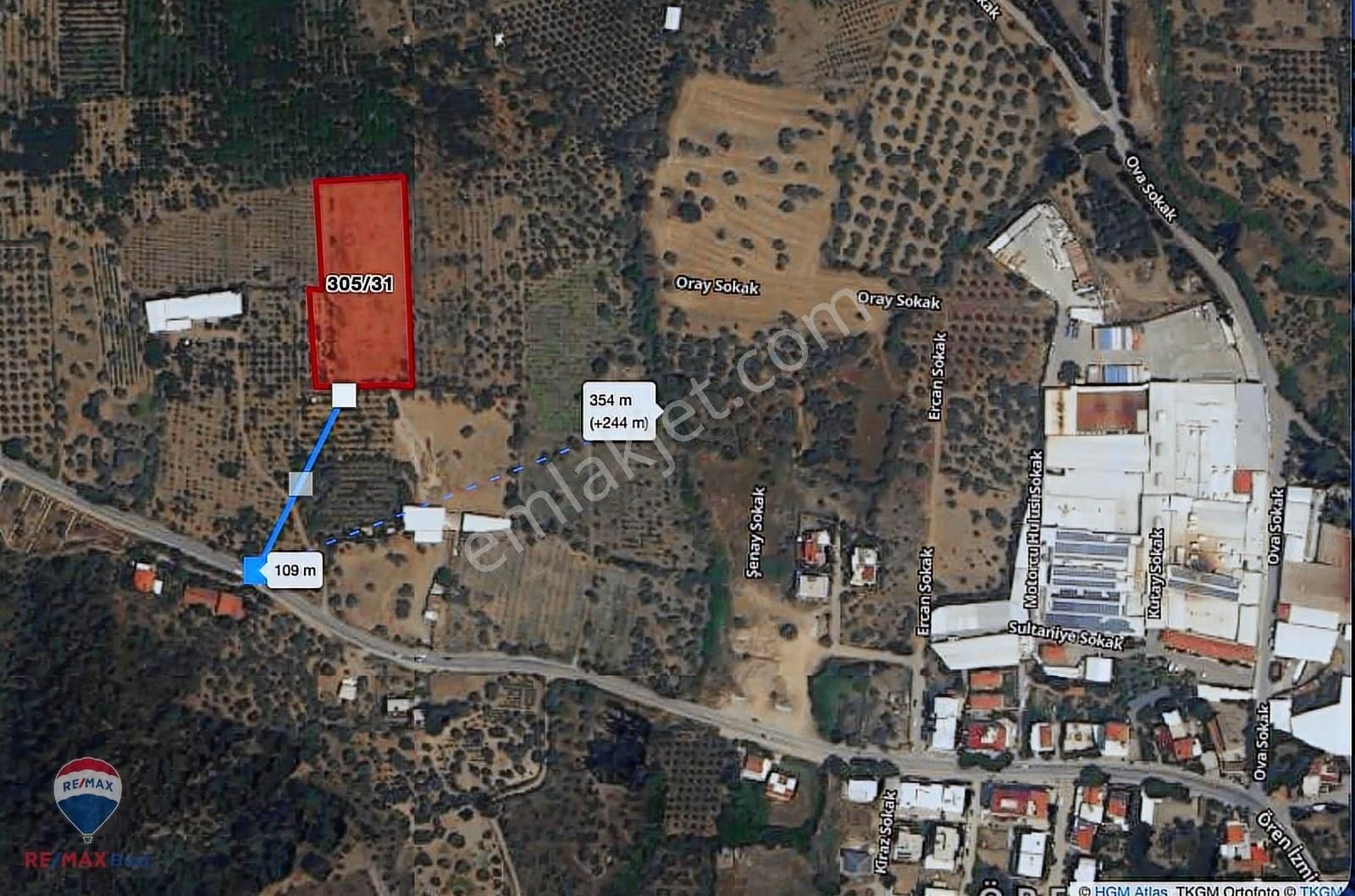 28 İzmir Kemalpaşa 75. Yıl Ören Mh. 6046 M2 Bağ Tarla