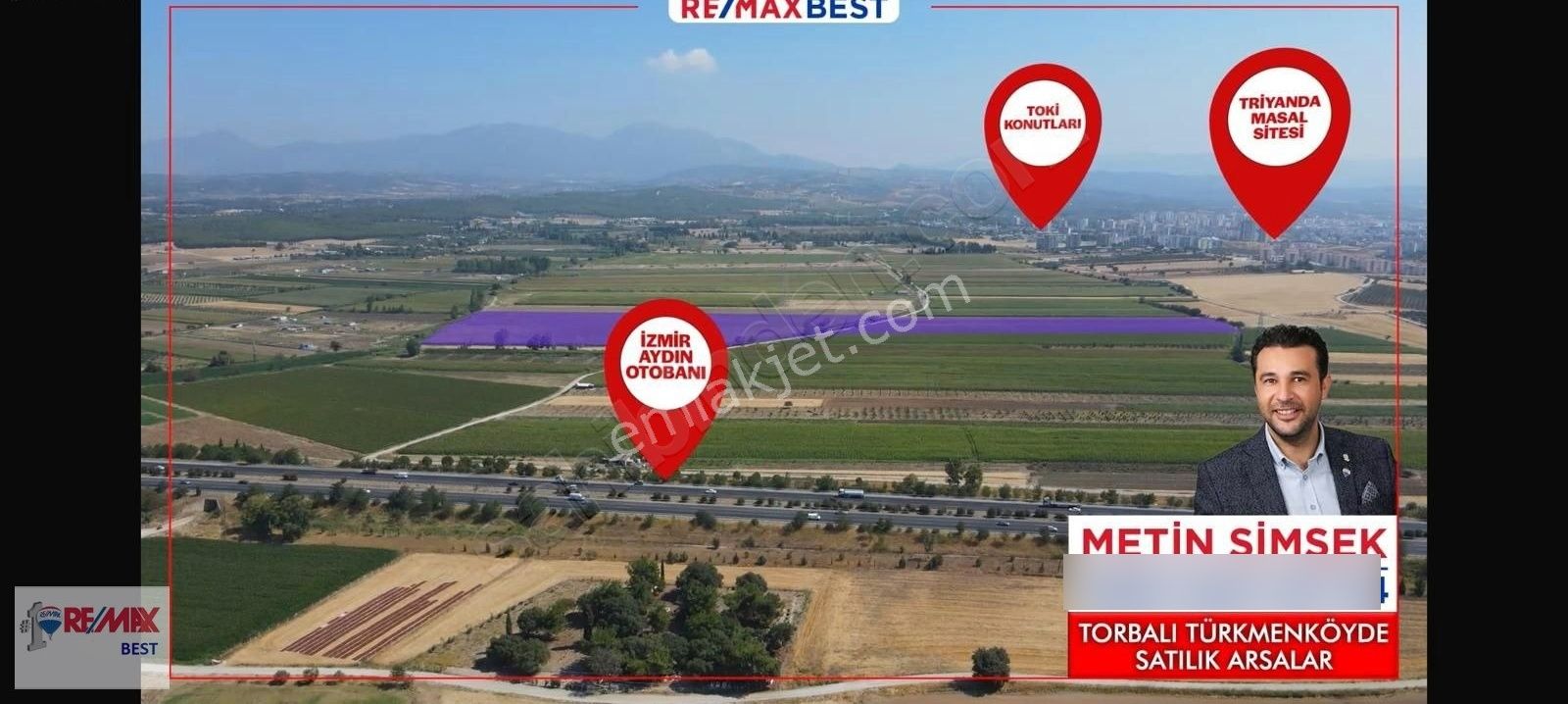 12 Metin Şimşek'ten Torbalı Türkmen Mhallesin De Yatırımlık Arsa