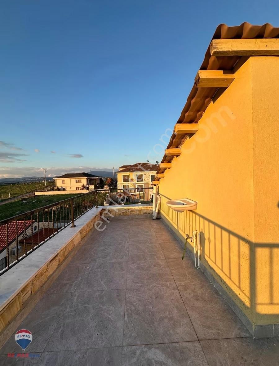 3 Foça Bağarasında 500m2 Içınde Satılık 5+3 Taş Vılla - Görsel 7