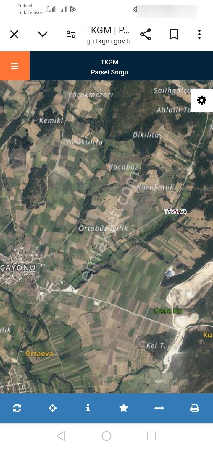 Teksonab Bölgesine Yakın Satılık Tarla