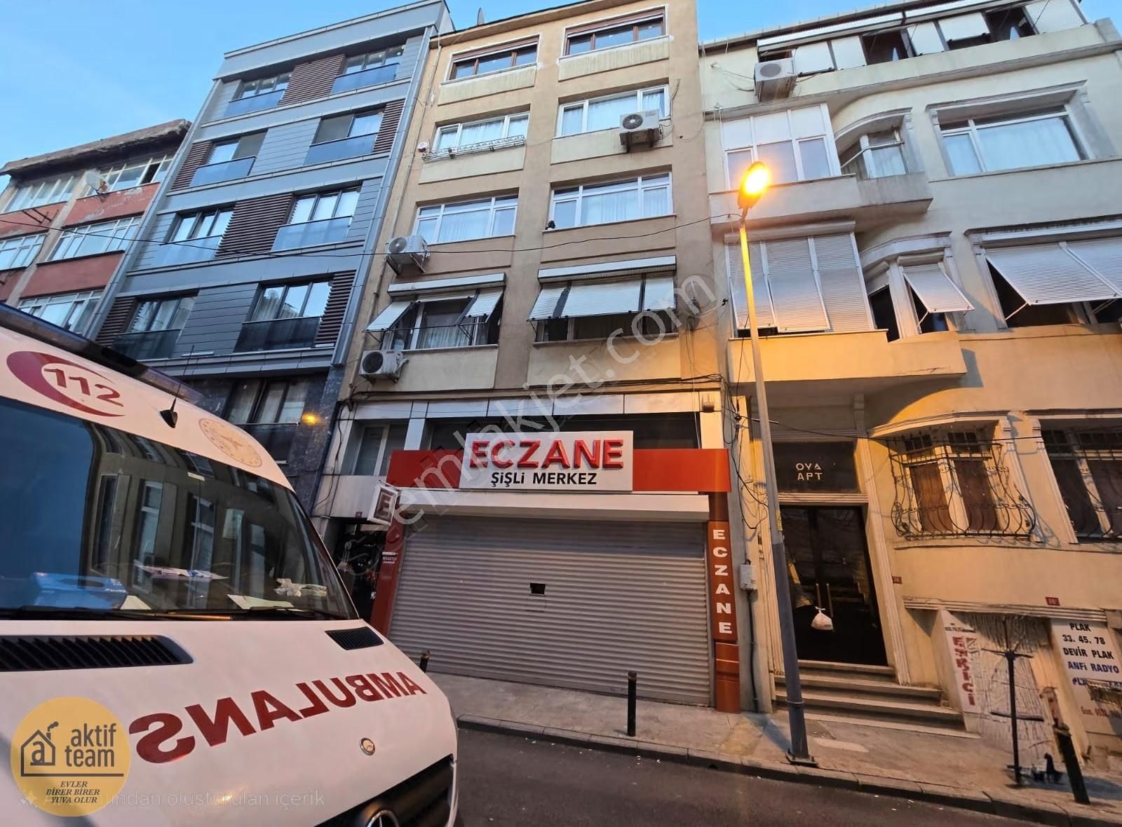 Şişli'de Eşyalı Kiralık 2+1 Bahçe Katı Daire