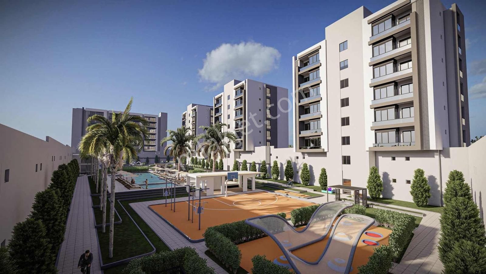 Kepez Göçerlerde Site İçinde 2. Kat Havuz Manzaralı Sıfır2+1 - Görsel 2