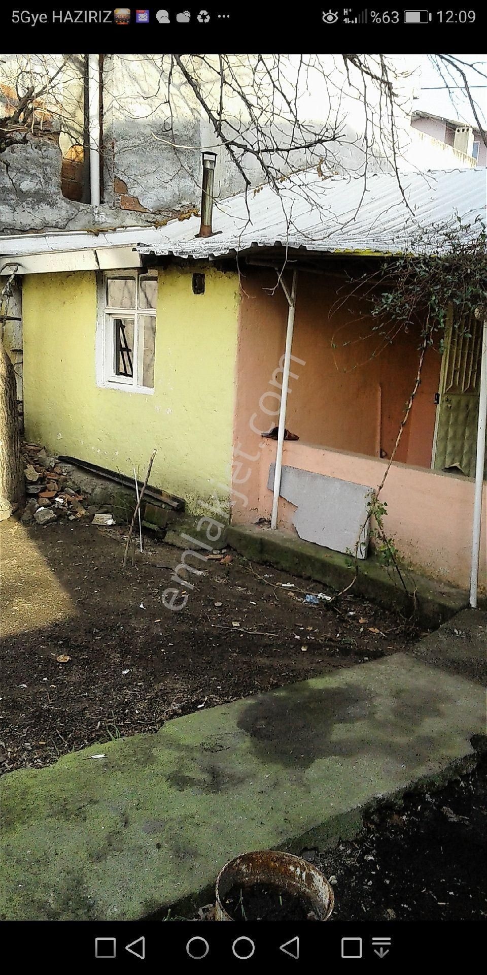 Bursa Yıldırım Mımarsınanda Kiralik Bahçelı Eşyalı Tek Katlı Ev - Görsel 9