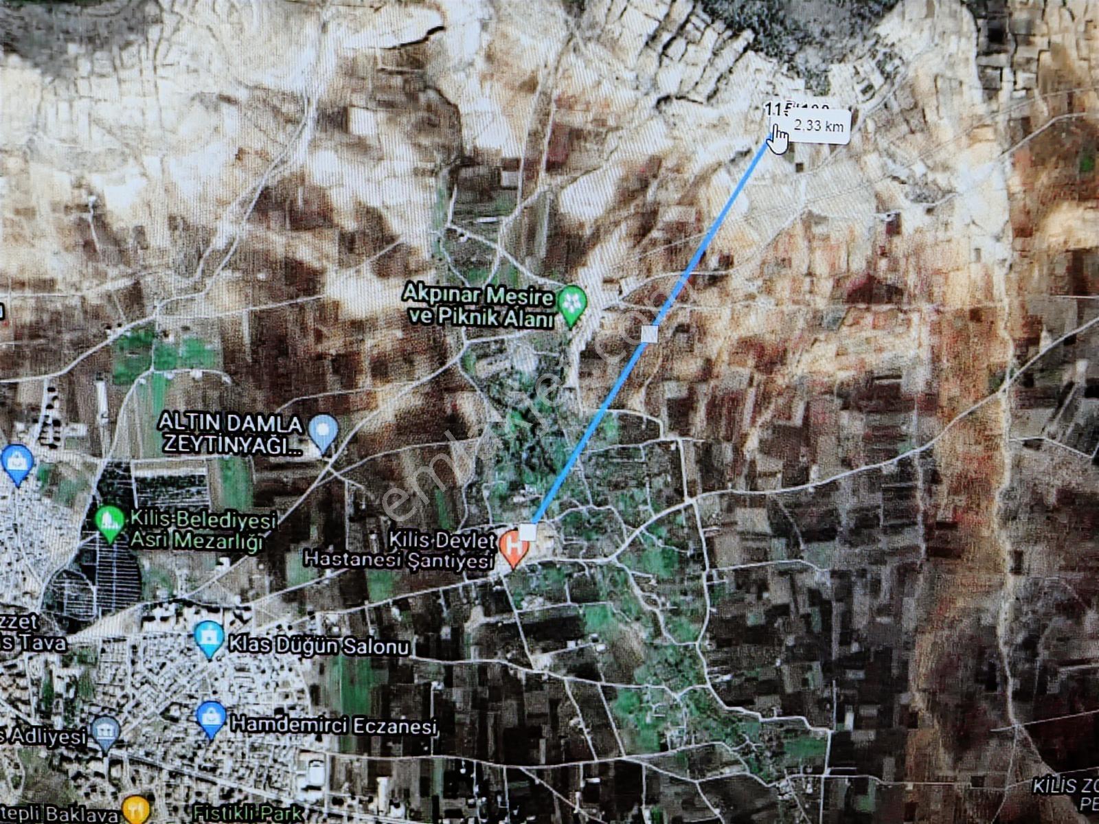 Kilis Merkez Kuskunkıran Da Yüksek Konumlu Arazi - Görsel 6