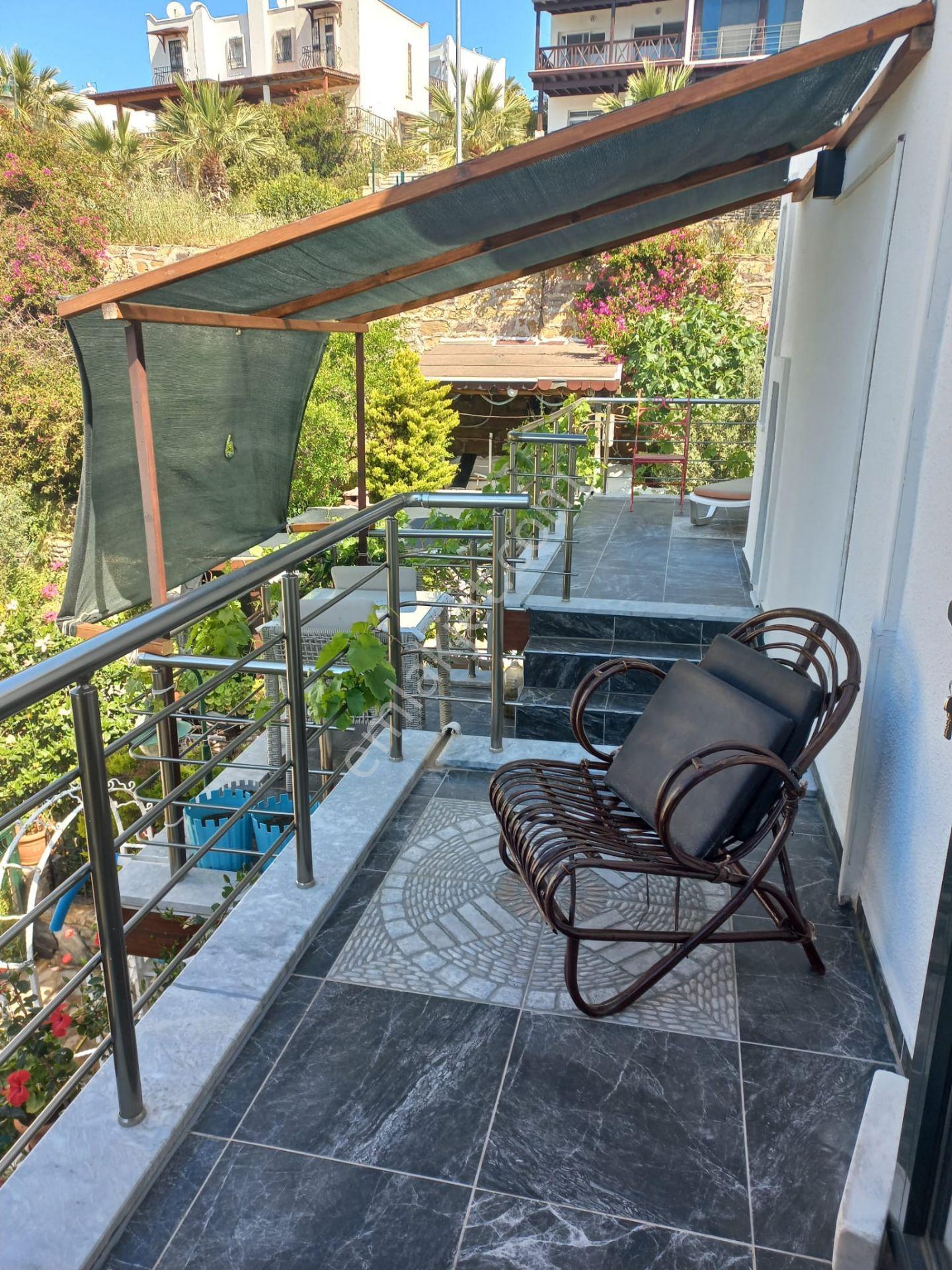 Bodrum Boğaziçin'de Denize 80 M, Full Eşyalı Yazlık Kiralık Dubleks - Görsel 14