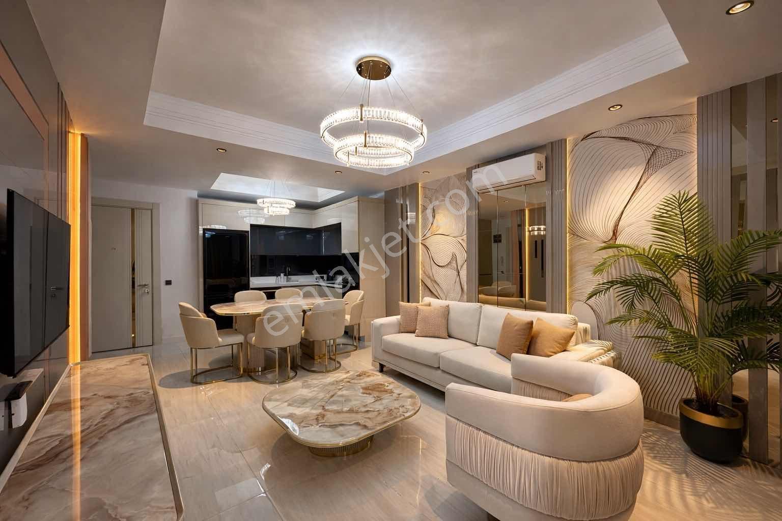 Azura World'de Özel Dizaynlı Lüx Eşyalı 1+1 Satılık Daıre - Görsel 6