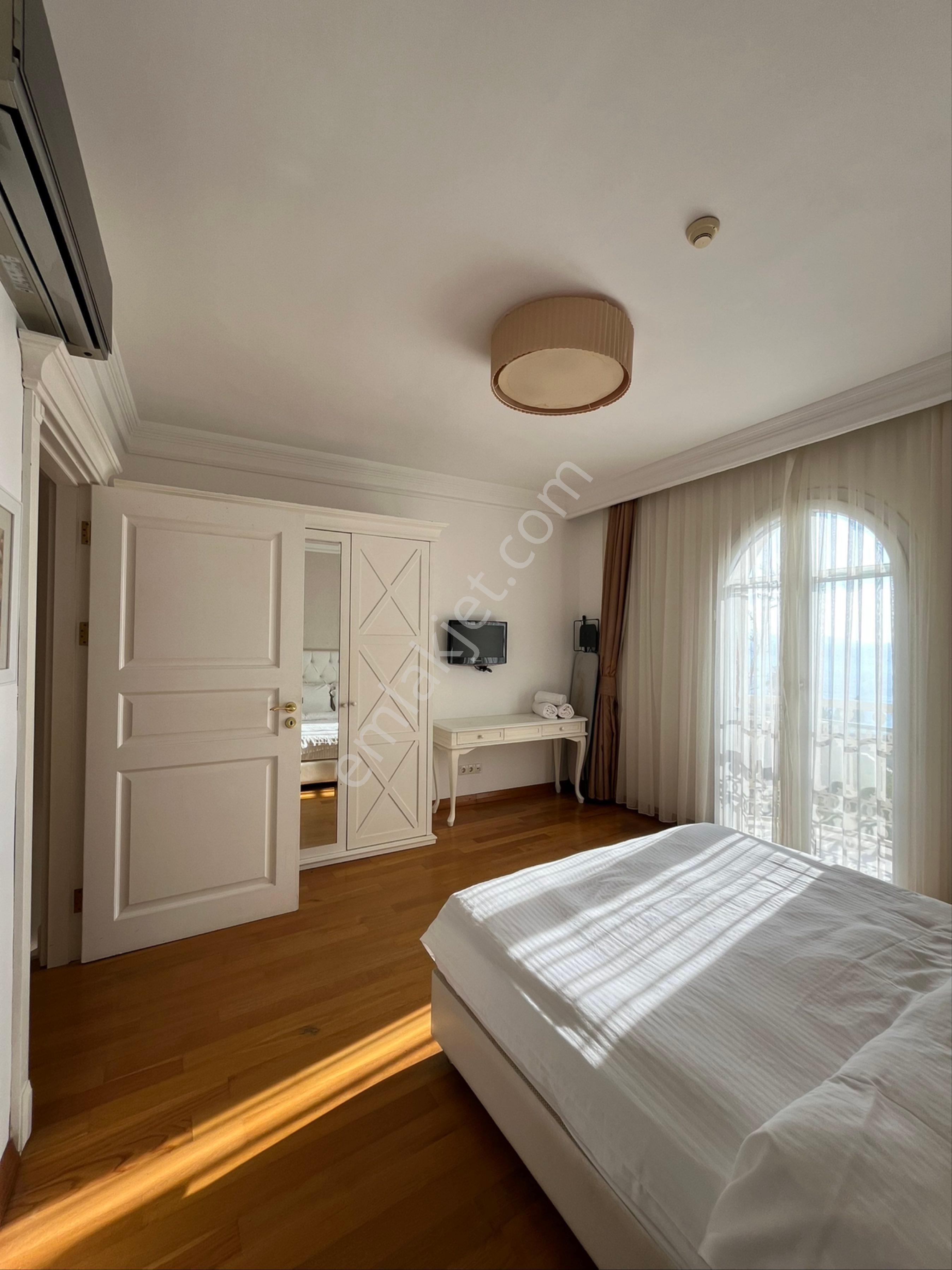 Sianji'de Deniz Manzaralı Dubleks Eşyalı 2+1 Kiralık Residence - Görsel 20