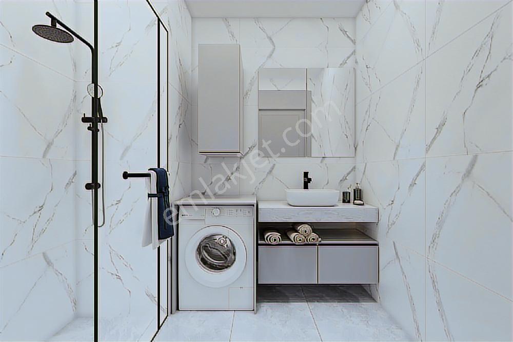 2 Bloklu Havuzlu Site İçerisinde Satılık 1+1 Lüks Daire - Görsel 6