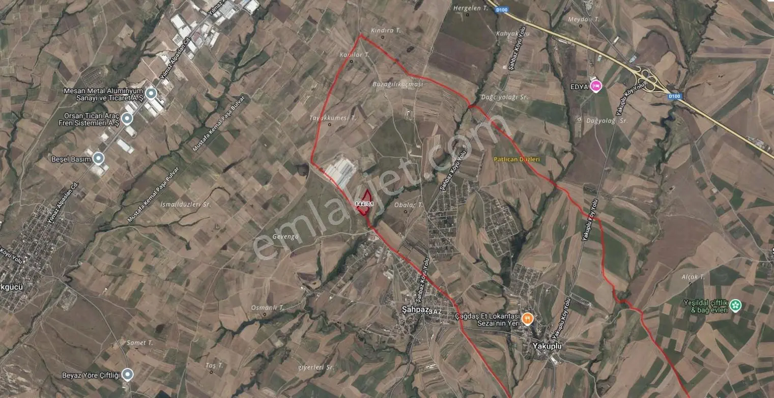 Tekirdağ Çorlu Şahbaz Mah.müstakil 37.000 M2 Satılık Tarla - Görsel 6
