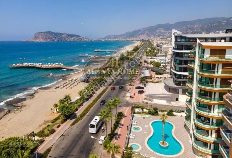 Alanya Oba Denize Sıfır Eşyalı 1+1 Geniş Daire Deniz Manzaralı - Görsel 3