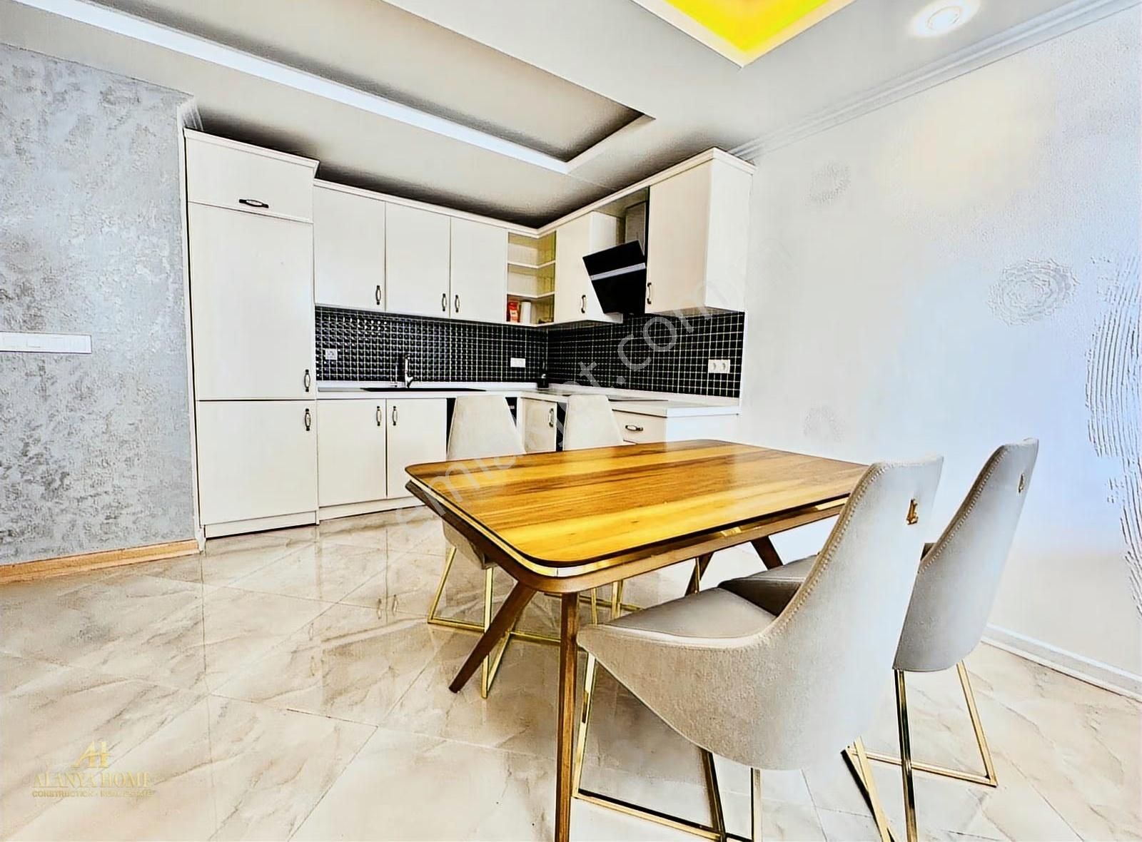 Alanya Oba Denize Sıfır Eşyalı 1+1 Geniş Daire Deniz Manzaralı - Görsel 33