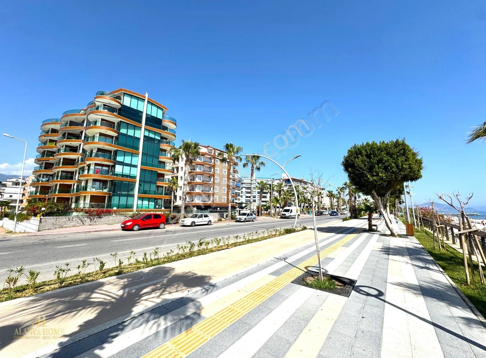 Alanya Oba Denize Sıfır Eşyalı 1+1 Geniş Daire Deniz Manzaralı - Görsel 14