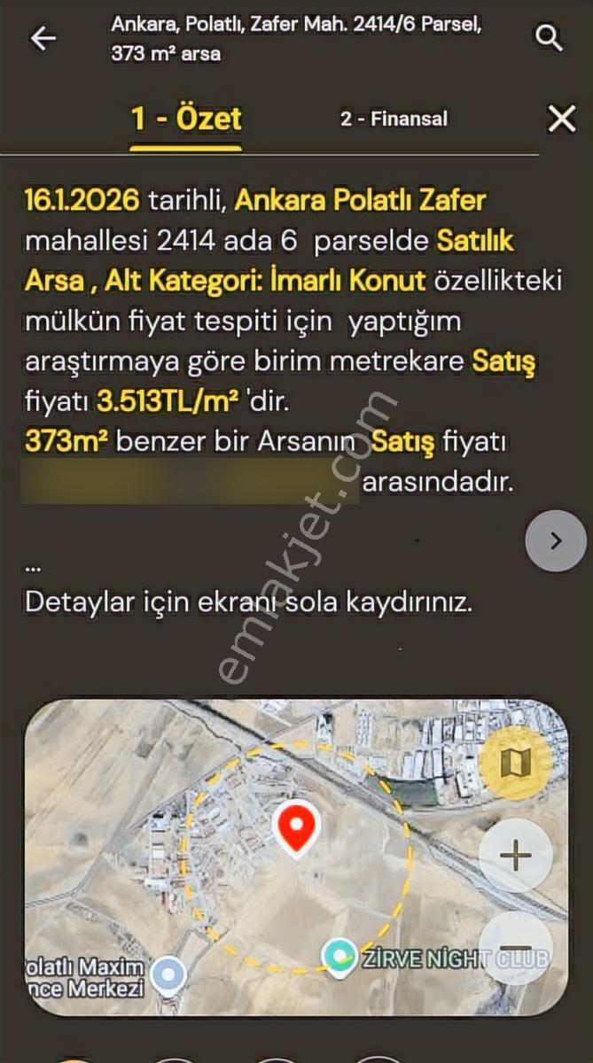 Tuna Gayrimenkul/// Yatırımlık Fırsat Arsa .(2kat %35 İmarlı). - Görsel 2