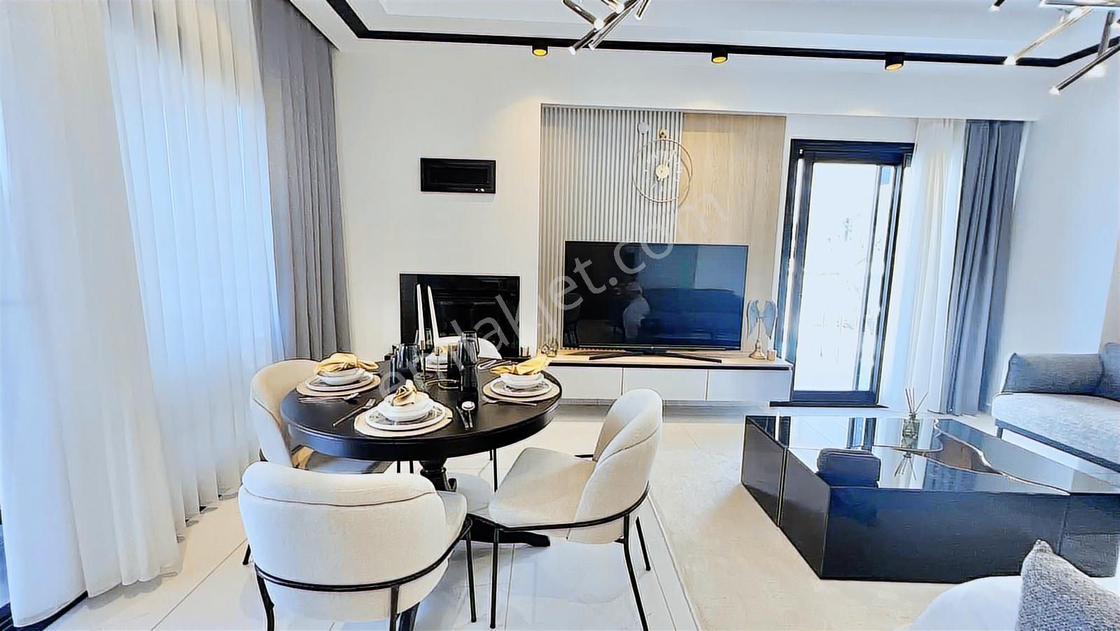 Tam Müstakil Sıfır 3+1 Havuzlu Otoparklı Villa - Görsel 4