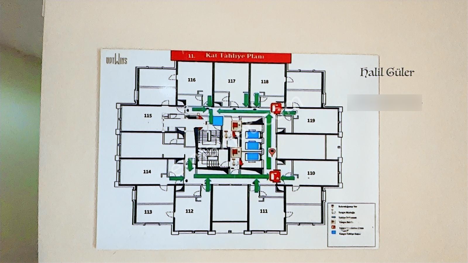 Kartal Uptwins Residence Deniz Manzaralı Eşyalı 1+0 Halil Güler - Görsel 19