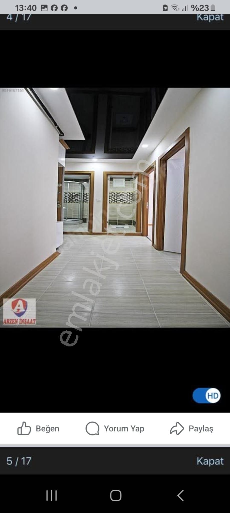 Meydanda 2+1 Ebeveyn Banyolu Lüks Daire - Görsel 3