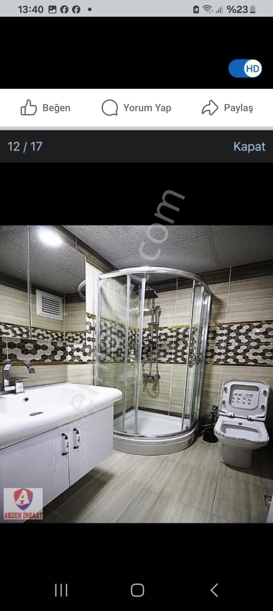 Meydanda 2+1 Ebeveyn Banyolu Lüks Daire - Görsel 8