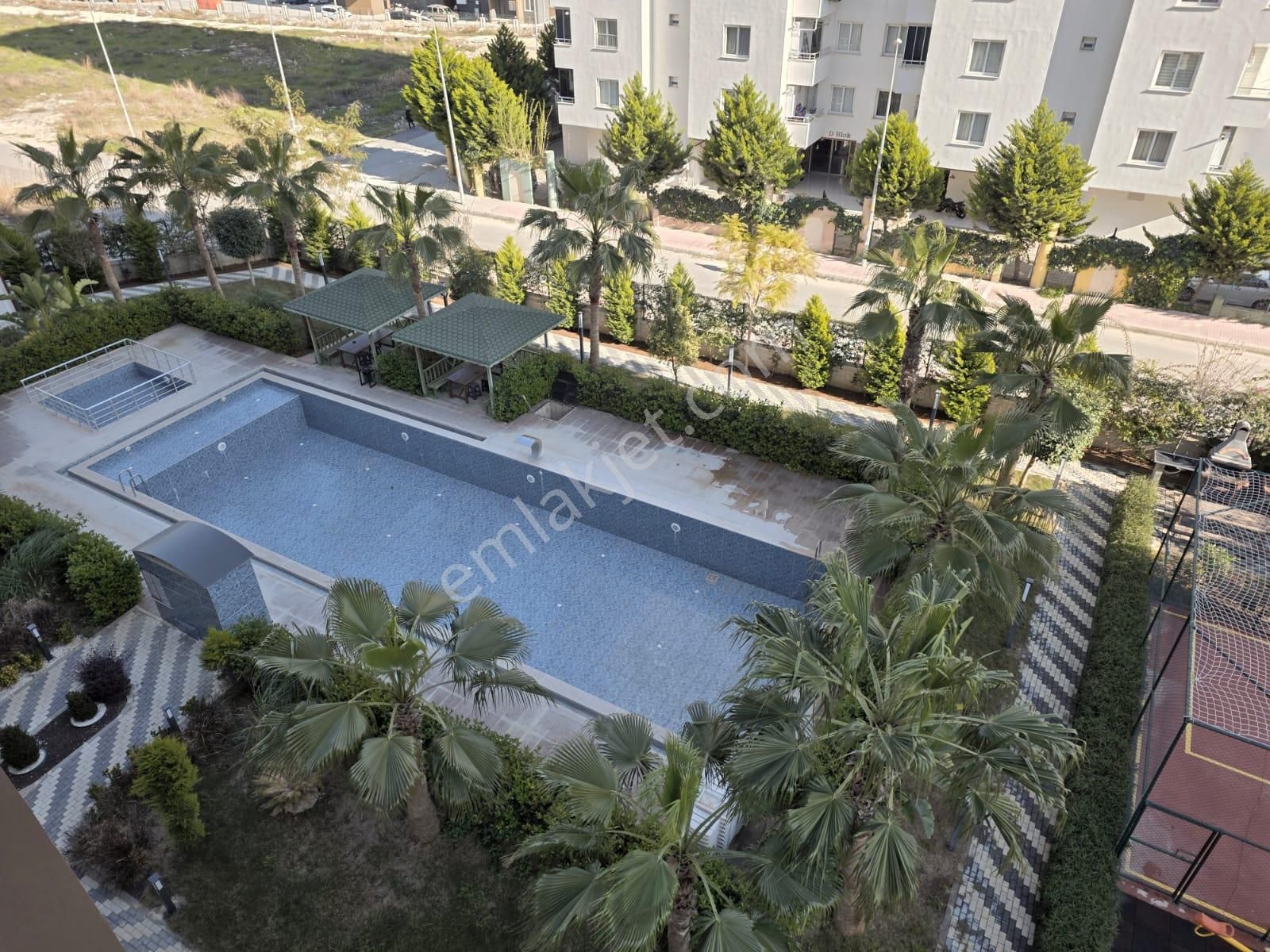 Karınca'dan Tece'de 3 Cepheli Havuzlu Giyinme Odalı 2+1 Satılık - Görsel 19