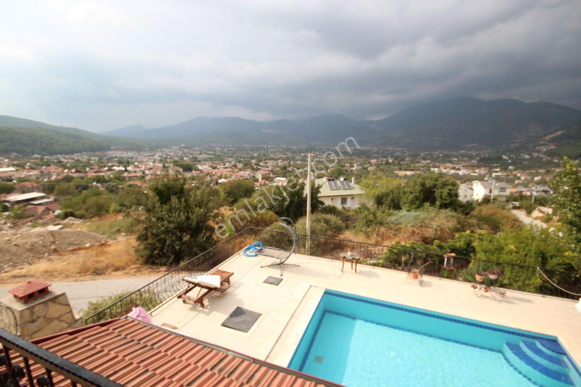 Goldhouse Dan Satılık Villa Fethiye Yeşilüzümlüde Müstakil Havuzlu 4+1 - Görsel 30