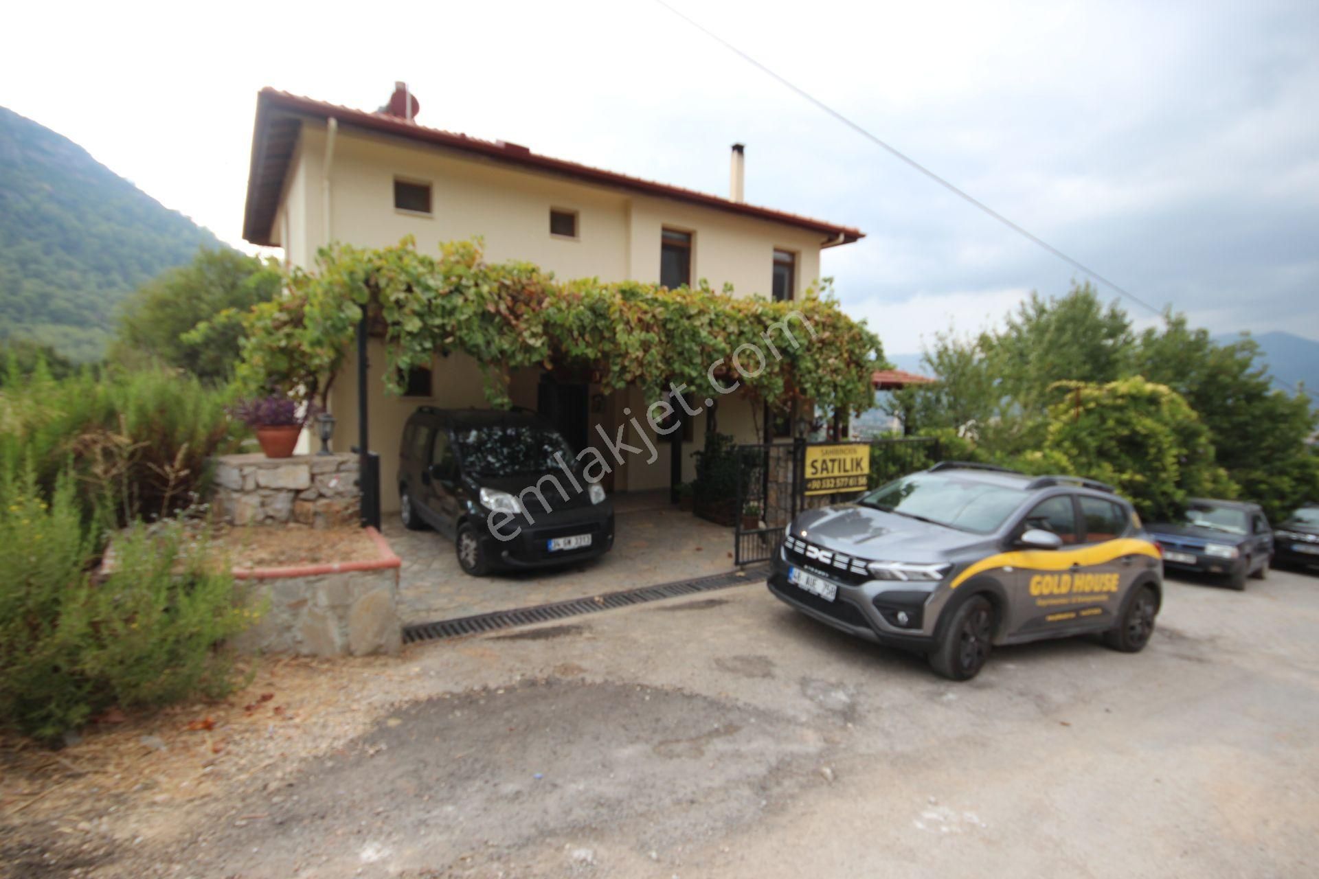 Goldhouse Dan Satılık Villa Fethiye Yeşilüzümlüde Müstakil Havuzlu 4+1 - Görsel 35