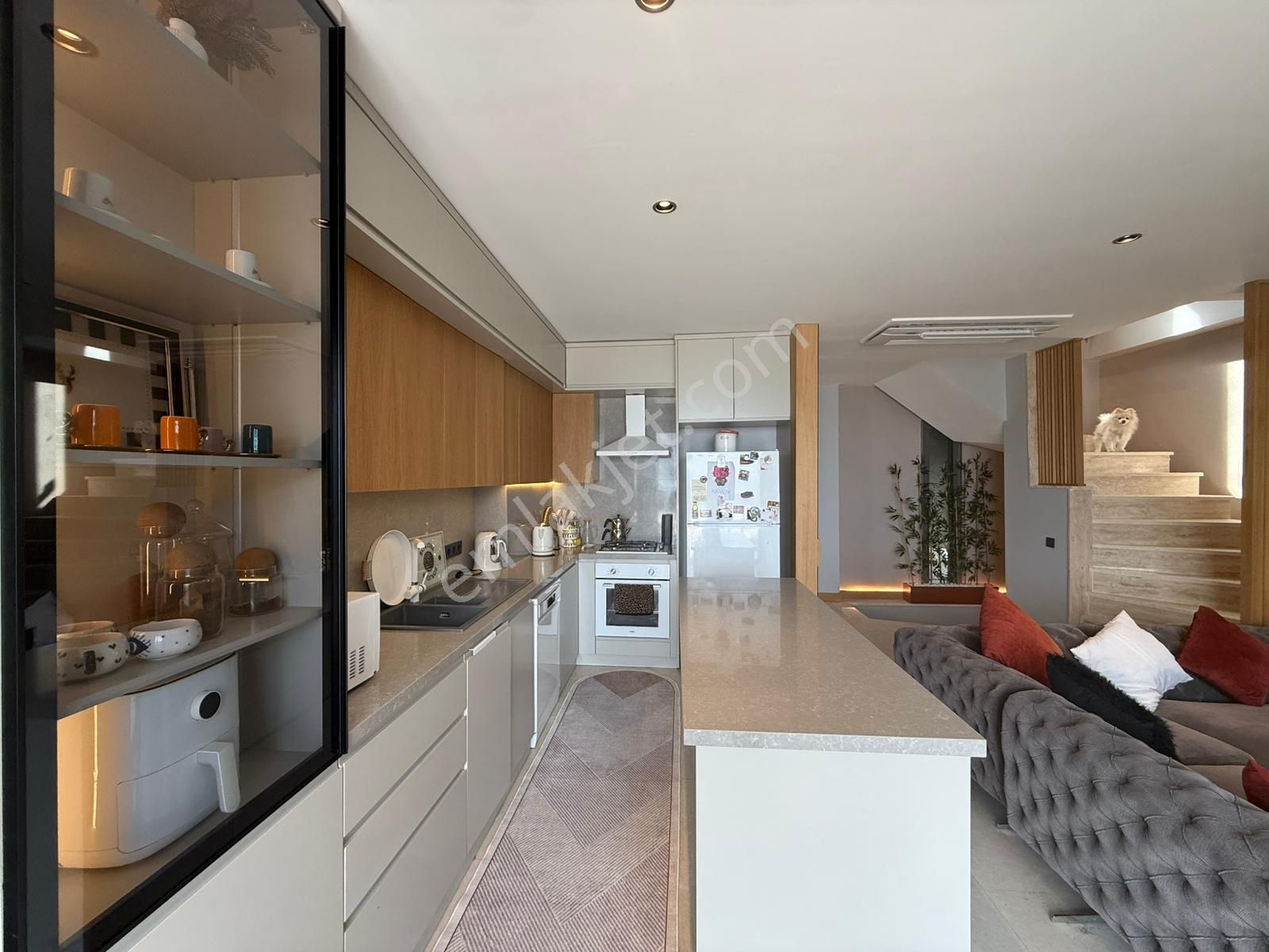 Bodrum Bağlada Satılık Deniz Manzaralı 6+2 Müstakil Villa - Görsel 15