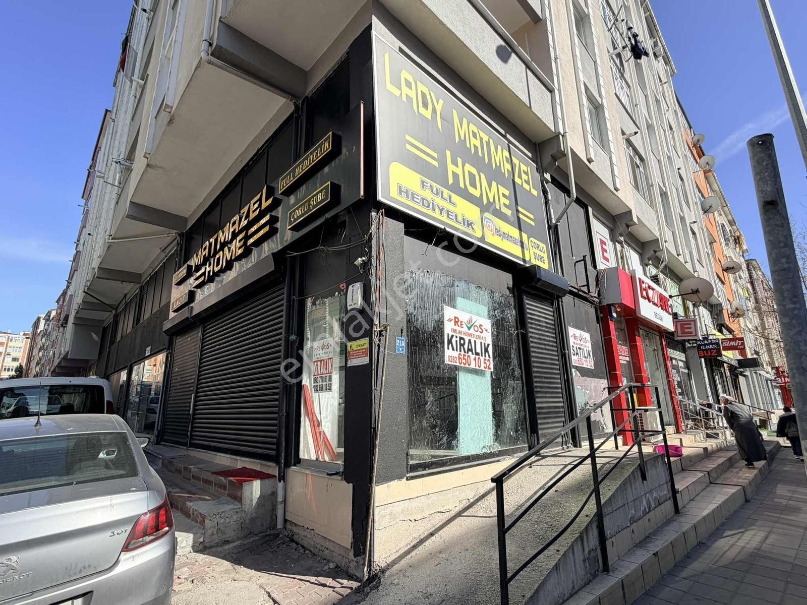 Çorlu Askent Caddesinde 300m2 Kiralık Köşe Cephe Dükkan -revos- - Görsel 2