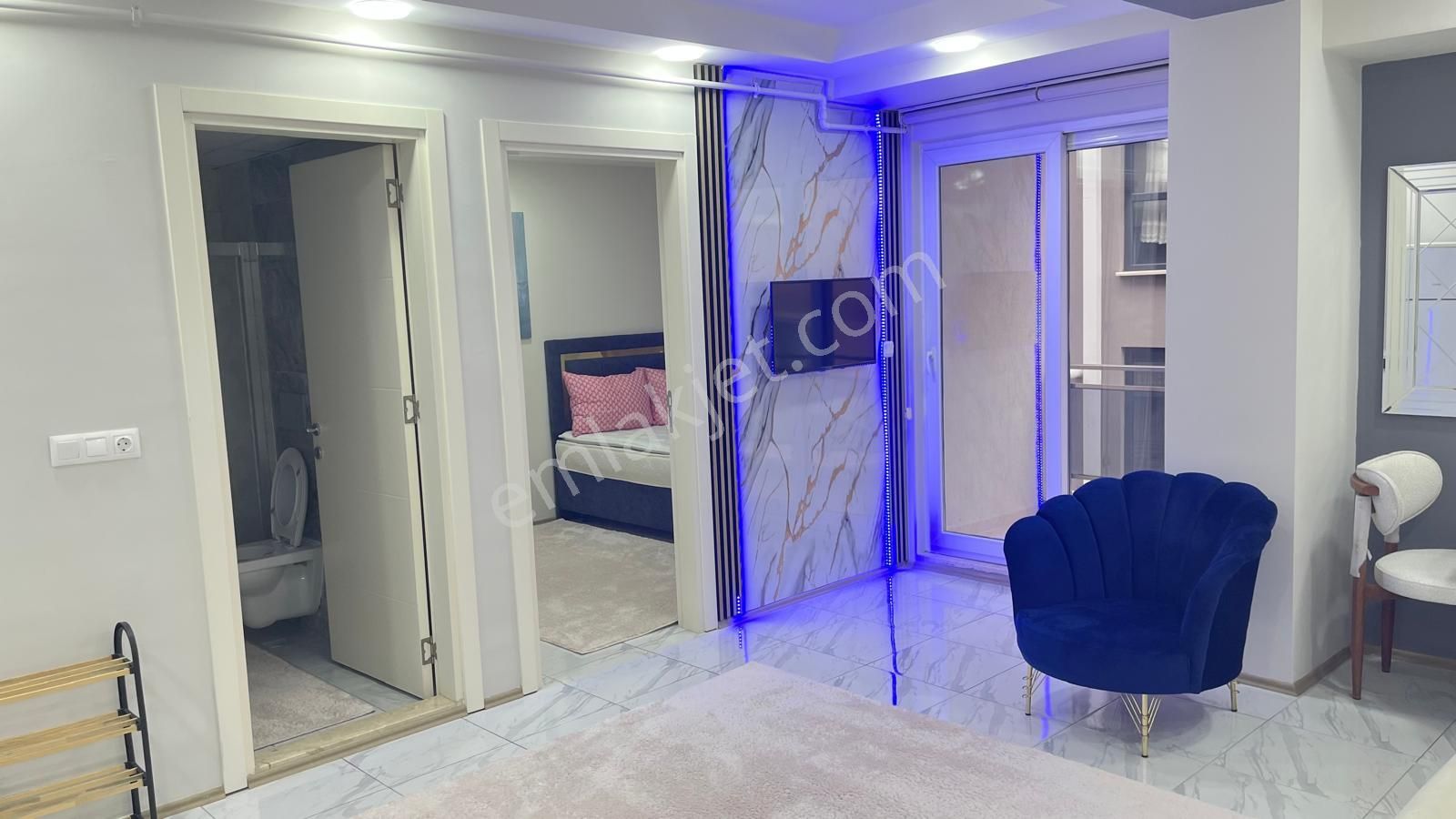Zeytinköy Mahallesinde 1+1 Geniş Balkonlu Arakat Yerden Isıtmalı Satılık Apart - Görsel 5