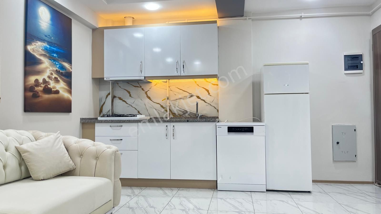Zeytinköy Mahallesinde 1+1 Geniş Balkonlu Arakat Yerden Isıtmalı Satılık Apart - Görsel 2