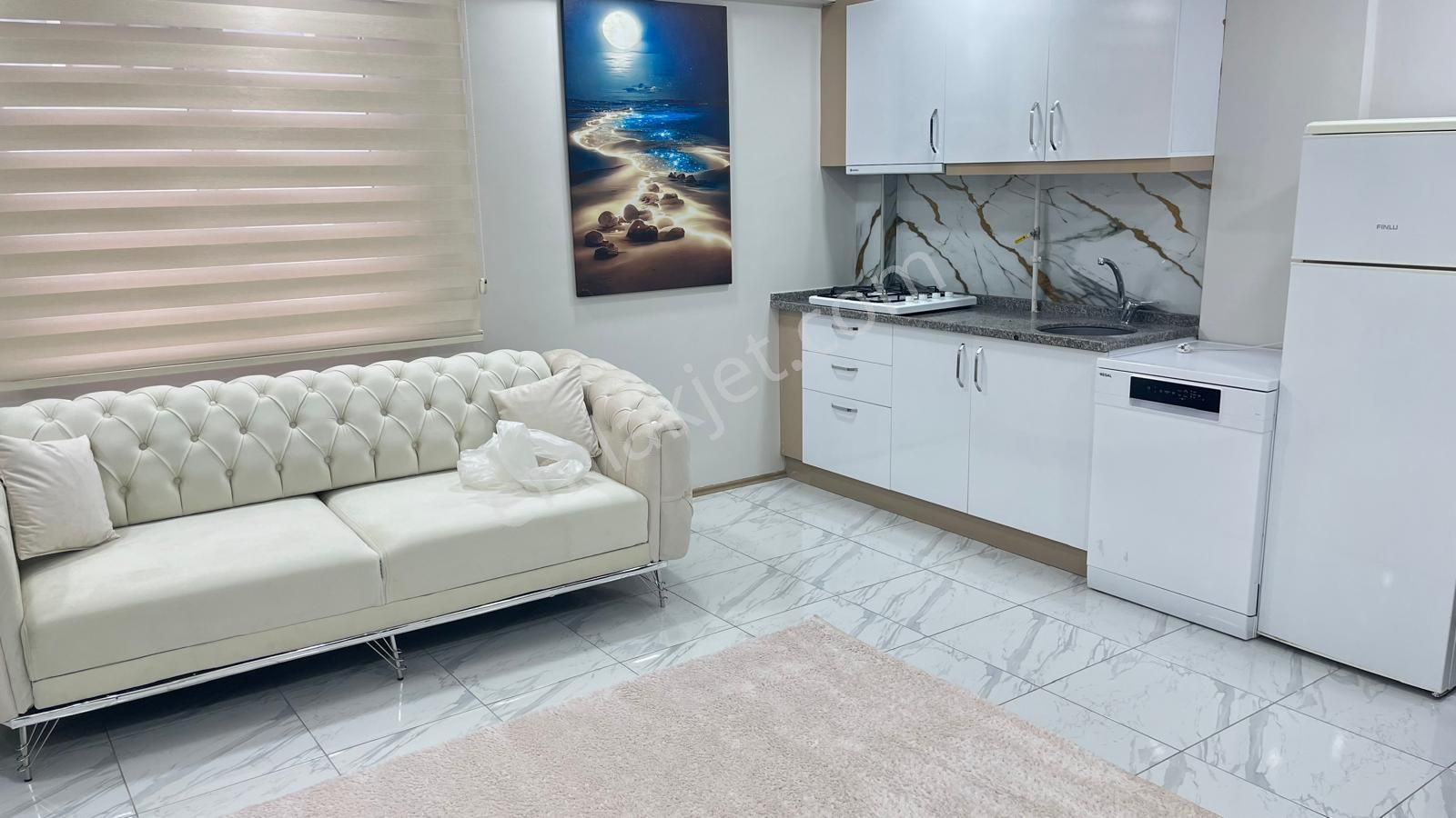 Zeytinköy Mahallesinde 1+1 Geniş Balkonlu Arakat Yerden Isıtmalı Satılık Apart - Görsel 3