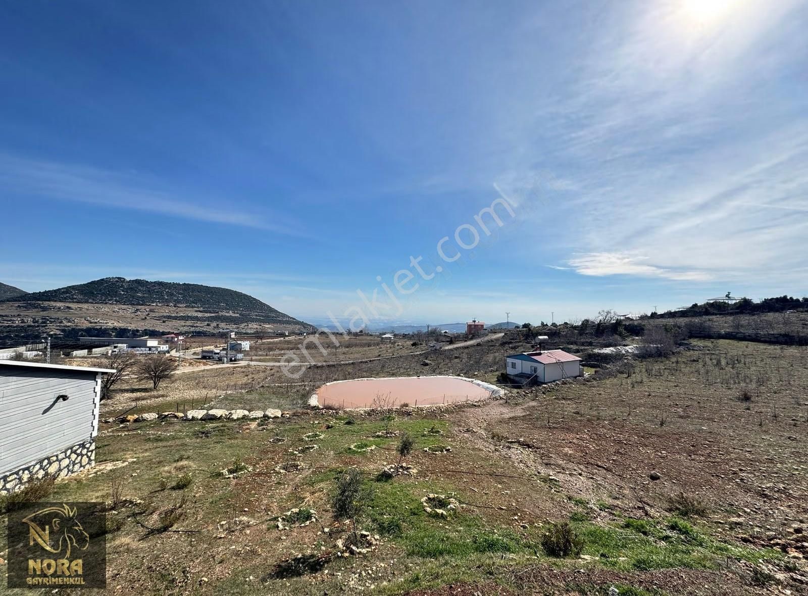 Nora'dan Zirvede Yaşam Panoramik Mersın Manzaralı Satılık Taş Ev - Görsel 9