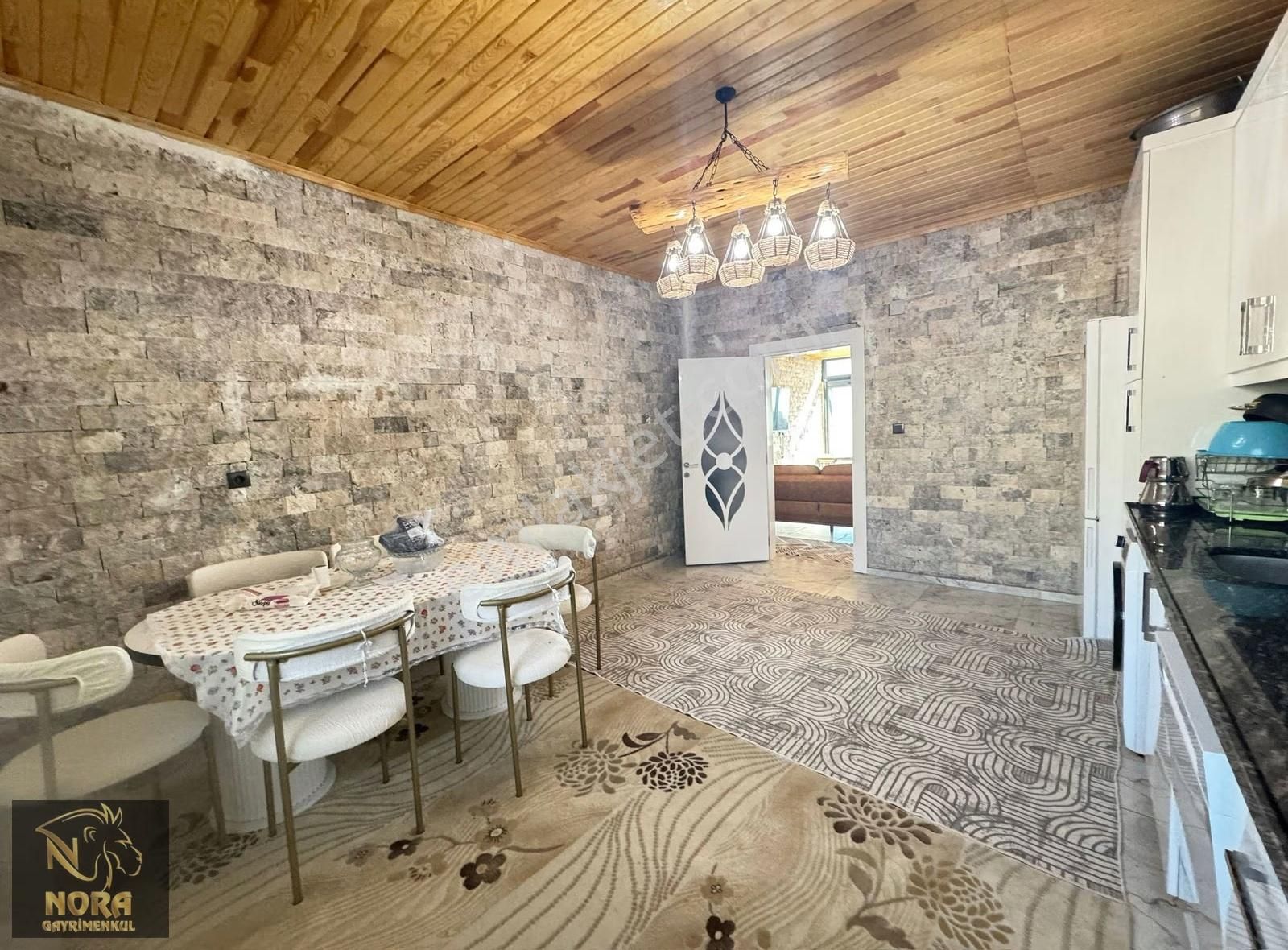 Nora'dan Zirvede Yaşam Panoramik Mersın Manzaralı Satılık Taş Ev - Görsel 21