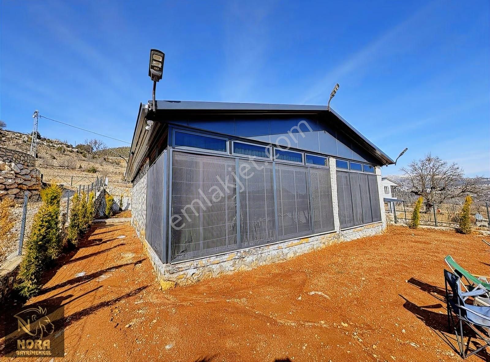 Nora'dan Zirvede Yaşam Panoramik Mersın Manzaralı Satılık Taş Ev - Görsel 8