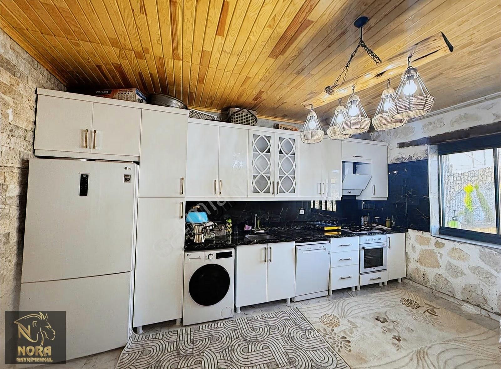 Nora'dan Zirvede Yaşam Panoramik Mersın Manzaralı Satılık Taş Ev - Görsel 20