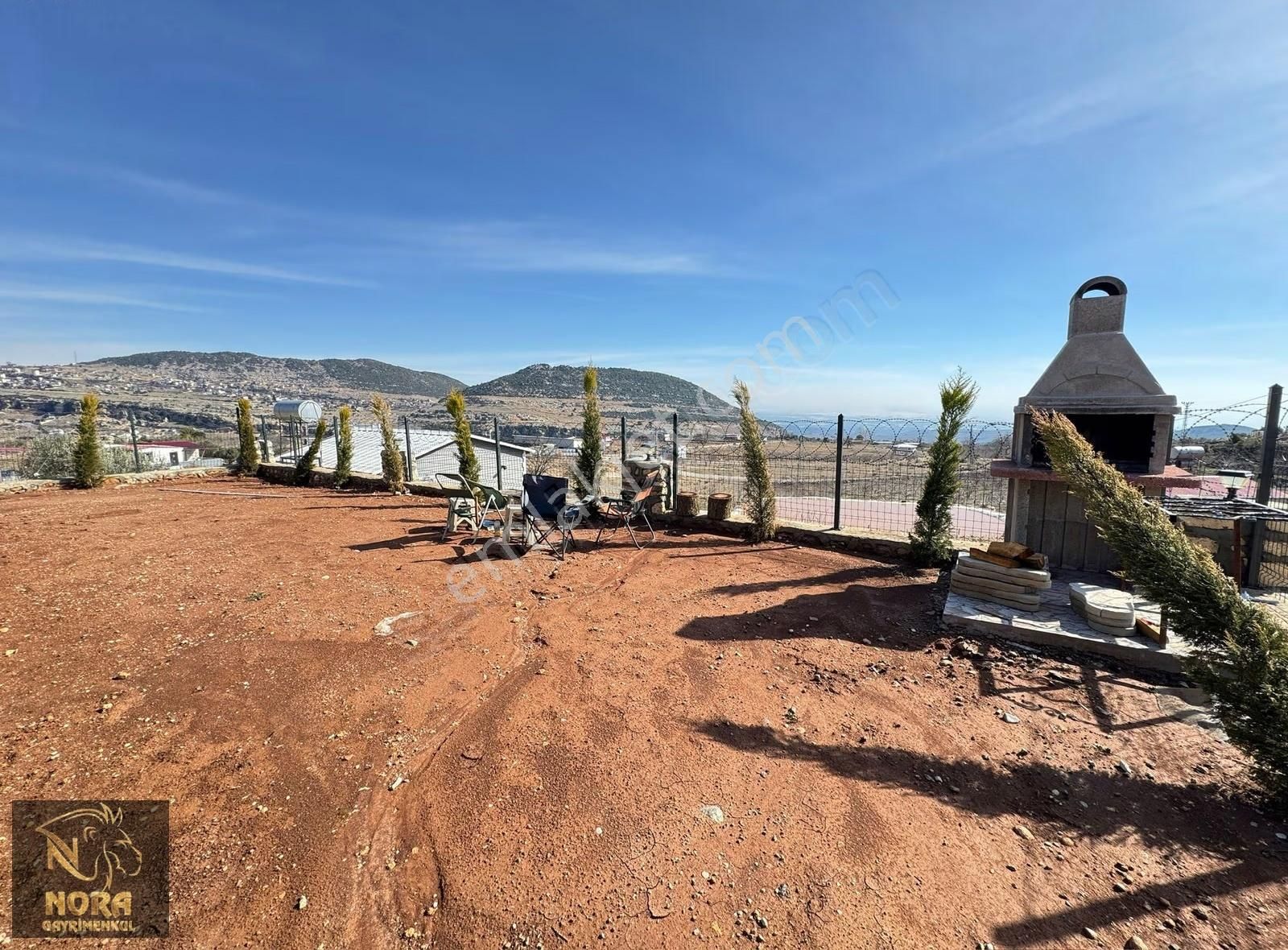 Nora'dan Zirvede Yaşam Panoramik Mersın Manzaralı Satılık Taş Ev - Görsel 10