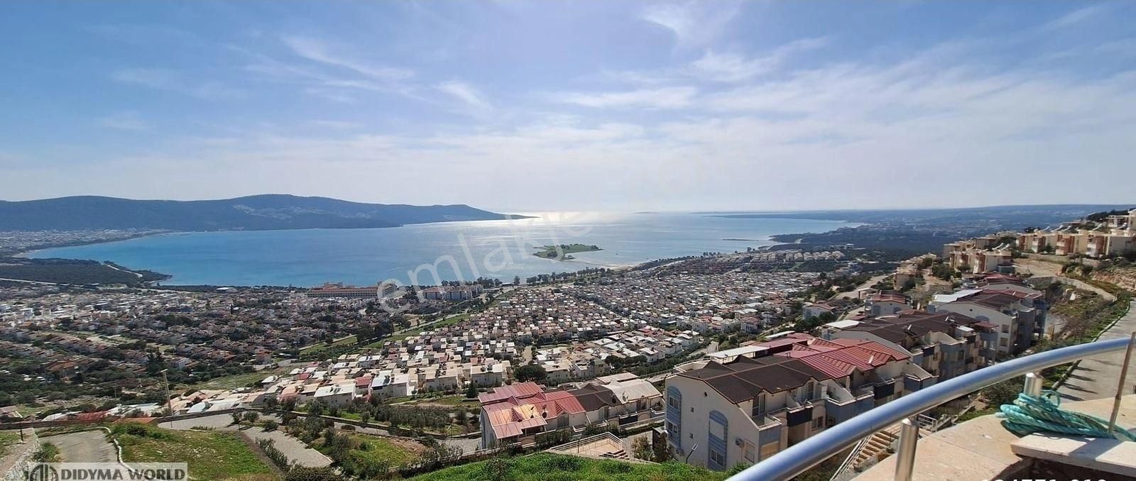 Akbük'te Muhteşem Deniz Manzaralı 2+1 Satılık Dubleks Daire