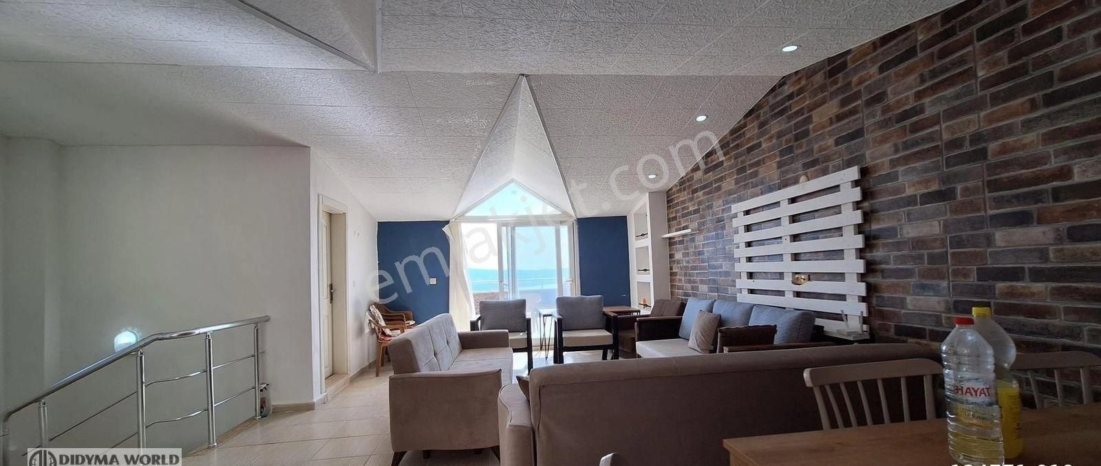 Akbük'te Muhteşem Deniz Manzaralı 2+1 Satılık Dubleks Daire - Görsel 5