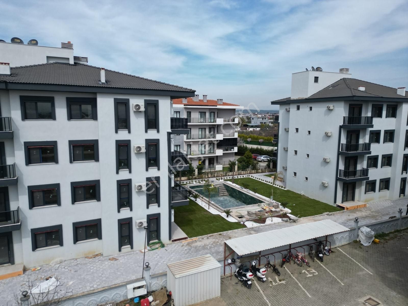 Q'zen Den Havuzlu Site İçersnde Sıfır 100 M2 Arakat 2+1 Daireler - Görsel 16