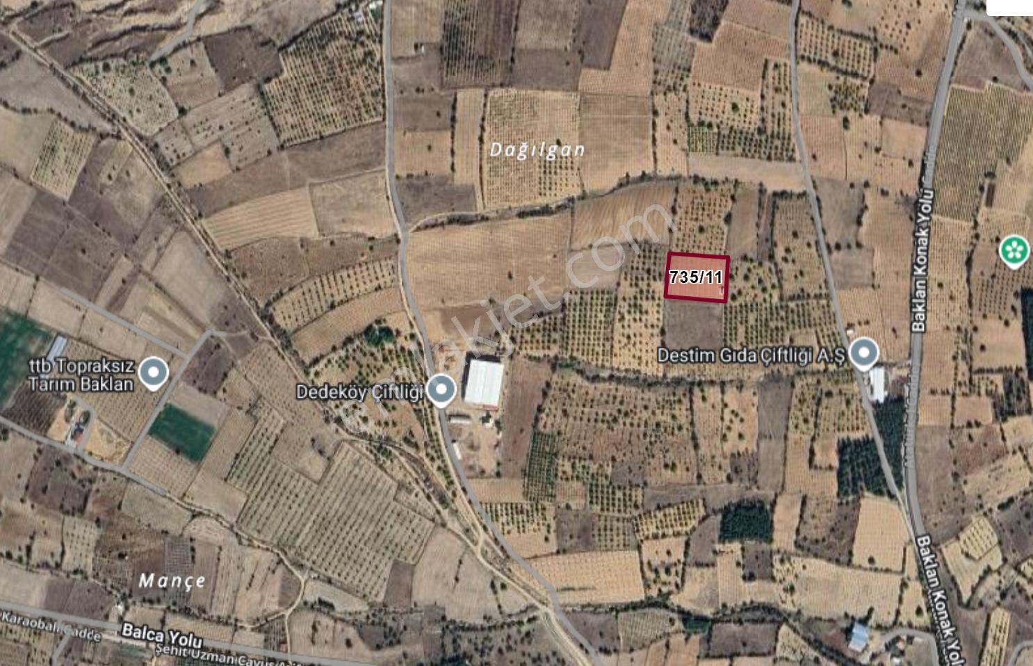 Baklan Gürlük'te 5381 M² Ceviz Bahçesi - Tarla & Yatırım Fırsatı - Görsel 10
