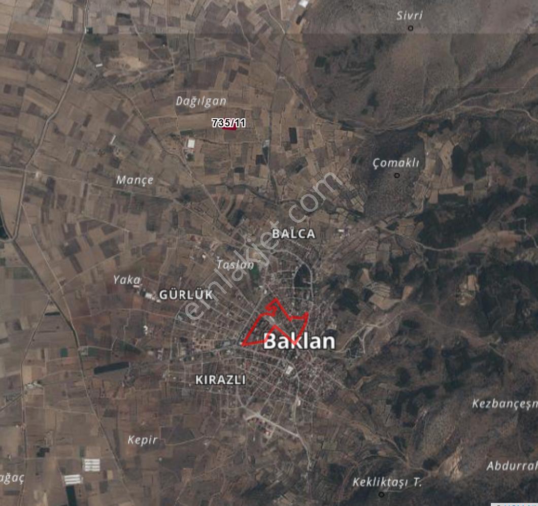 Baklan Gürlük'te 5381 M² Ceviz Bahçesi - Tarla & Yatırım Fırsatı - Görsel 8
