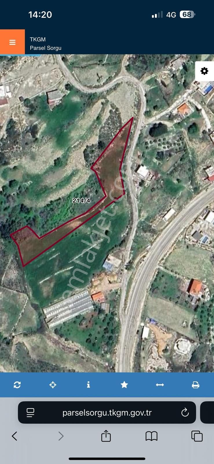 Kaş Nergiz Emlaktan Tek Tapu Su Yol Elektrik Dibinde