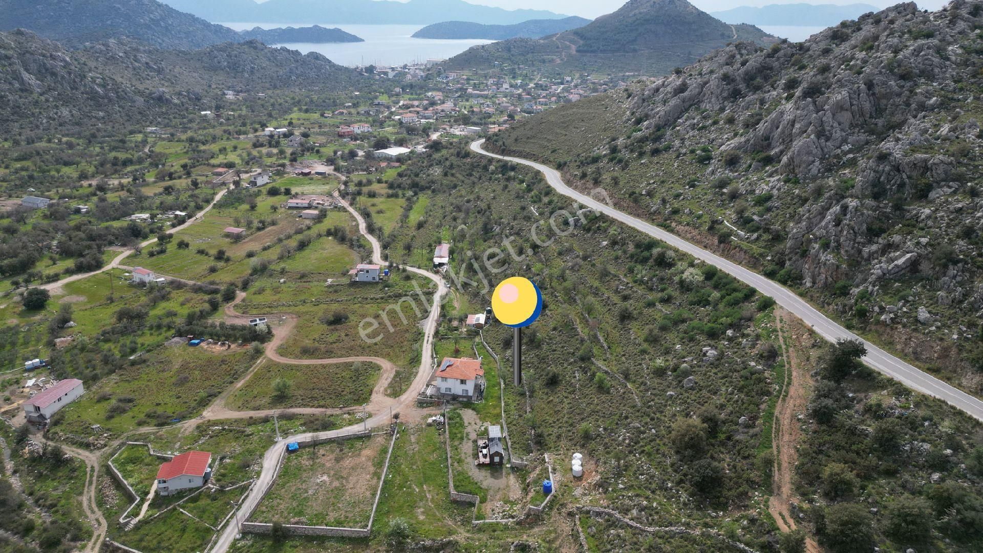 Joker: Bozburun İmara Yakın Kadastral Yolu Olan Satılık Tarla - Görsel 3