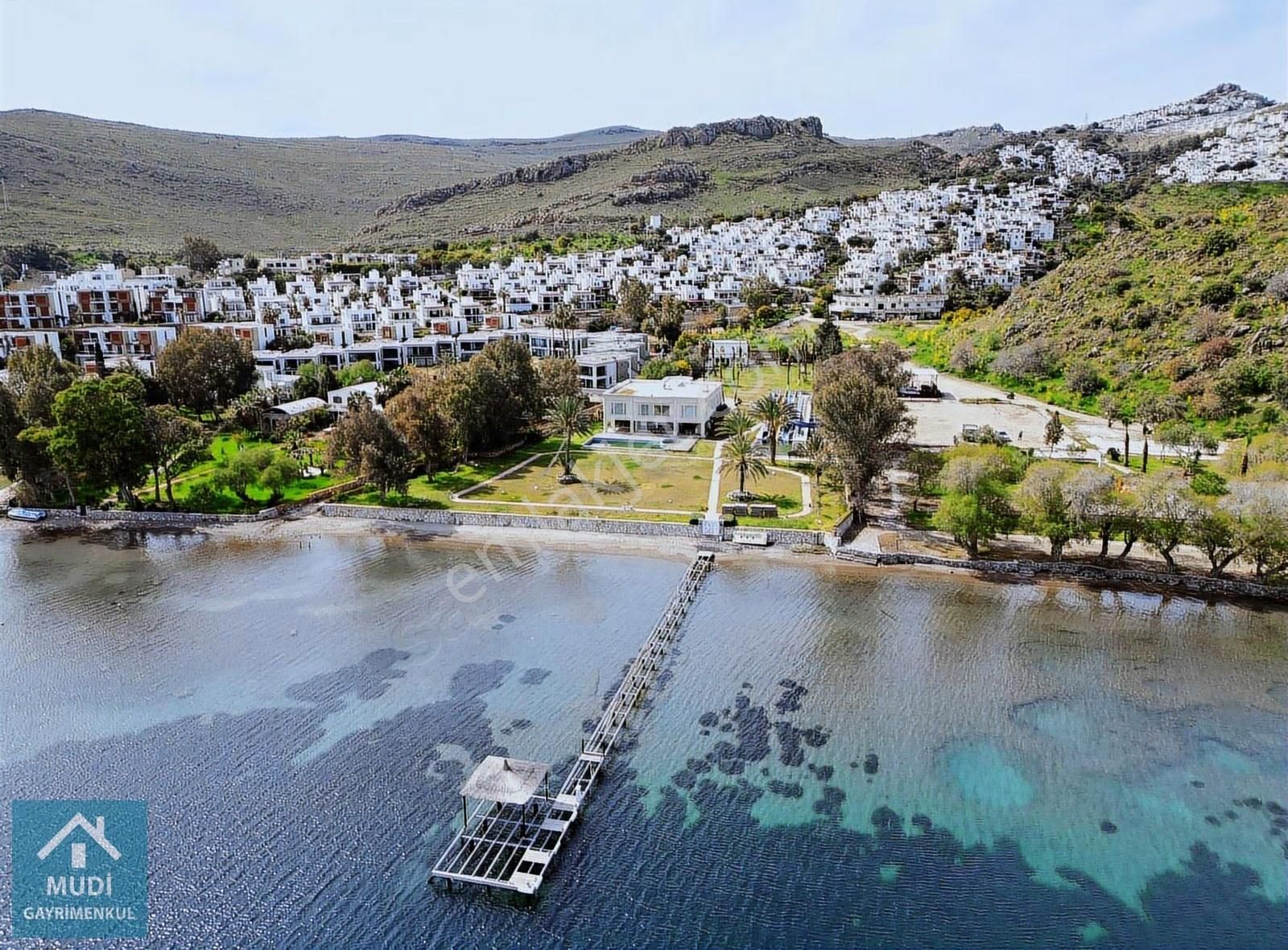 Bodrum Bankev Sitesi Kiralık Komple Yenilenmiş Alt Kat Dubleks - Görsel 8