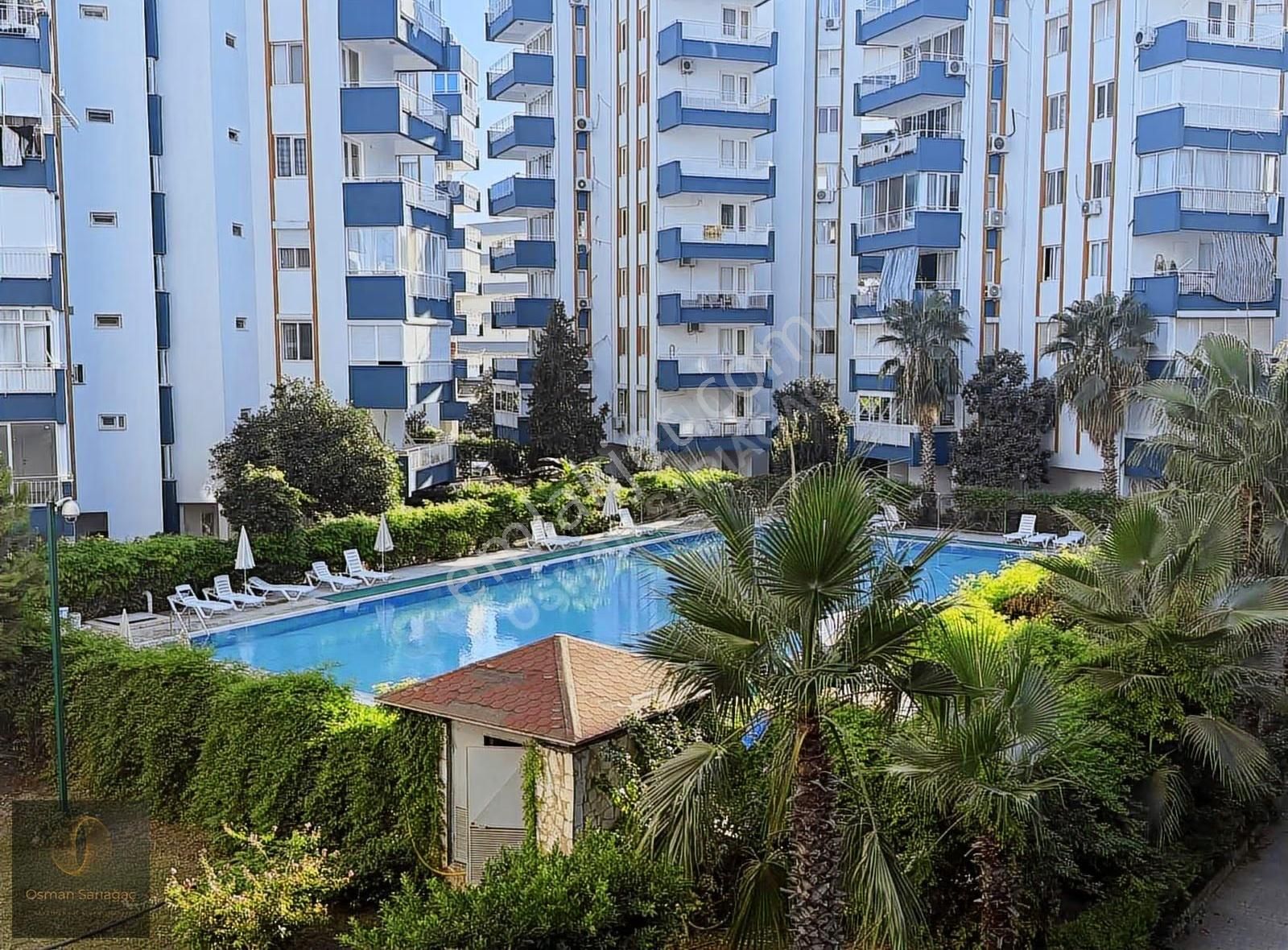 Güzeloba Mah Yuvamkent Sitesinde Havuz Cepheli 2+1 115m2 Satılık - Görsel 2