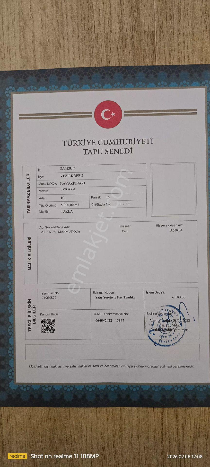 Acil Satılık Yatırımlık Tarla - Görsel 3