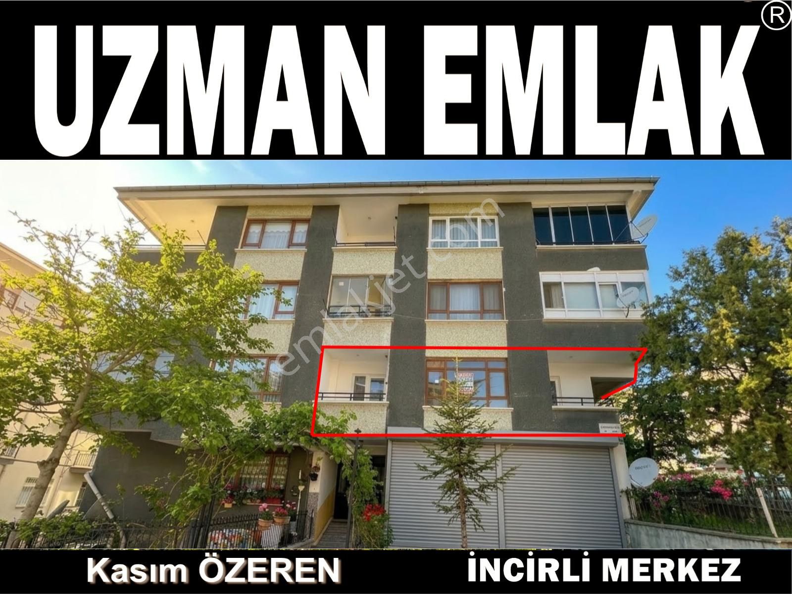 Uzman Emlak'tan 23 Nisan Mh.de Katta Ön Cephe 3+1 Daire